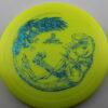 Big Z Raptor - neon-yellow - blue-hearts - super-flat - 173-174g - 175-6g