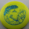 Big Z Raptor - neon-yellow - blue-hearts - super-flat - 173-174g - 175-4g