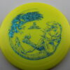 Big Z Raptor - neon-yellow - blue-hearts - super-flat - 173-174g - 175-8g