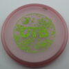 OTB Space Colorshift Zone - light-pink - green-micro-dots-and-stars - somewhat-puddle-top - somewhat-stiff - 173-174g - 174-7g