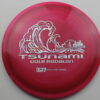 Cole Redalen ProLine Swirl Tsunami - merlot - silver-holographic - neutral - somewhat-stiff - 173-174g - 175-8g