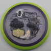 MVP Open Proton Defy – Hole 10 The Castle - purple - yellow - silver - gold - somewhat-puddle-top - somewhat-stiff - 170g - 170-9g
