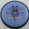 OTB Open Fox Stamp Neutron Terra - blue - silver - black - pink-purple - somewhat-flat - neutral - 175g - 172-8g