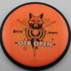 OTB Open Fox Stamp Neutron Terra - orange - black - silver - gold - somewhat-flat - neutral - 175g - 172-9g