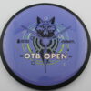 OTB Open Fox Stamp Neutron Terra - purple - black - silver - rainbow-gold-silver - somewhat-flat - neutral - 174g - 172-9g