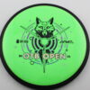 OTB Open Fox Stamp Neutron Terra - green - black - silver - pink - somewhat-flat - neutral - 173g - 172-7g