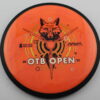 OTB Open Fox Stamp Neutron Terra - orange - black - silver - gold - somewhat-flat - neutral - 172g - 171-4g