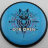 OTB Open Fox Stamp Neutron Terra - blue - black - silver - red - somewhat-flat - neutral - 172g - 173-2g