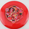 Zoe Andyke Aura Mana - red - black - gold-holographic - pink - somewhat-flat - somewhat-stiff - 177g - 179-0g