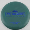 Paul McBeth Prototype Kratos - Rubber Blend - green - blue - somewhat-flat - neutral - 173g - 173-3g