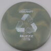 Recycled ESP Buzzz - blend-light-tan-grey - silver-sacred-geometry - neutral - somewhat-stiff - 173-174g - 173-8g