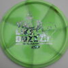 X Swirl Buzzz – 2024 Ledgestone Season 1 - green - silver-stars - pretty-flat - pretty-gummy - 173-174g - 174-3g