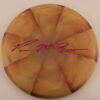 Paul McBeth CT Swirl Luna - burnt-orange - pink-fracture - neutral - pretty-stiff - 173-174g - 175-5g