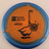 Disco Goose Halo Star Rhyno – Swedish Disc Golf Pro Tour - dark-orange - blue - black - pretty-domey - somewhat-gummy - 170g - 171-6g