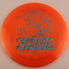 Paul McBeth Z Zeus – Limited Edition - orange - oil-slick-blue - pretty-flat - pretty-stiff - 170-172g - 173-8g