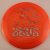 Paul McBeth Z Zeus – Limited Edition - orange - silverredgold-streaks - pretty-flat - pretty-stiff - 170-172g - 173-7g