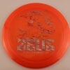 Paul McBeth Z Zeus – Limited Edition - orange - silverredgold-streaks - pretty-flat - pretty-stiff - 170-172g - 173-7g