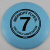 Midnight Flyer #7 Glow Sail - blue - black - neutral - somewhat-stiff - 173-174g - 175-9g