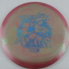 Paige Pierce Ti Swirl Passion - pink - silver-blue-light-blue - somewhat-flat - somewhat-stiff - 173-174g - 175-5g