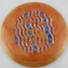 Chris Dickerson Z Metallic Swirl Athena - orange - flag - somewhat-domey - neutral - 173-174g - 174-7g
