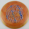 Chris Dickerson Z Metallic Swirl Athena - orange - flag - somewhat-domey - neutral - 173-174g - 174-7g