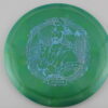 Chris Dickerson Z Metallic Swirl Athena - green - blue-snowflakes - somewhat-flat - neutral - 170-172g - 171-4g