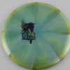 Sublime Mustang – Take The Reins Stamp - blend-greengrey - rainbow - somewhat-flat - somewhat-stiff - 177g-2 - 178-5g