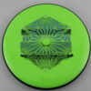 Space Escape Neutron Soft Glitch - neon-green - silver-green - black - silver-holographic - super-flat - somewhat-gummy - 150g - 150-8g
