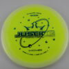 Lucid Ice Orbit Justice - yellow - teal - somewhat-domey - neutral - 176g - 176-8g