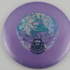 “Smuggler’s Pursuit” Isaac Robinson 500 Archive – Pro Worlds Stamp - purple - teal - silver-holographic - somewhat-flat - somewhat-gummy - 176g - 176-3g