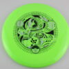 Zoe Andyke Aura Mana - neon-green - silver-holographic - black - green - somewhat-flat - somewhat-stiff - 177g - 178-7g