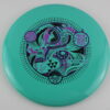 Zoe Andyke Aura Mana - teal - pink - purple - black - somewhat-flat - somewhat-stiff - 177g - 179-3g