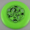 Zoe Andyke Aura Mana - neon-green - silver-holographic - black - green - somewhat-flat - somewhat-stiff - 177g - 178-8g