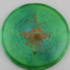 Luke Humphries A3 – 750 Spectrum - green - bronze - somewhat-domey - somewhat-gummy - 173g - 173-4g