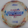 Aaron Gossage Jawbreaker Z FLX Raptor – 2024 Tour Series - multicolor - blue - pink-fracture - somewhat-flat - neutral - 173-174g - 175-6g