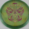 Z Swirl Cicada - 2024 Ledgestone Season 2 - green-grey - gold - pink-fracture - neutral - neutral - 170-172g - 170-5g