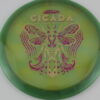 Z Swirl Cicada - 2024 Ledgestone Season 2 - green-grey - gold - pink-fracture - neutral - neutral - 170-172g - 170-5g