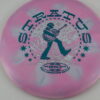 ESP Swirly Stratus - Ledgestone 2024 - Season 2 - pink - teal - silver-hexagons - somewhat-flat - pretty-gummy - 155-159g - 156-5g
