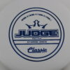 Classic Soft Judge - white - blue - pretty-flat - pretty-gummy - 176g - 175-9g