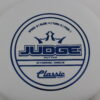 Classic Soft Judge - white - blue - pretty-flat - pretty-gummy - 176g - 176-2g
