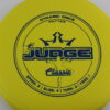 E-Mac Classic Judge - yellow - blue - somewhat-flat - neutral - 173g - 173-5g