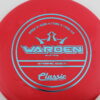 Classic Soft Warden - red - light-blue - somewhat-flat - somewhat-gummy - 173g - 173-5g