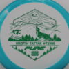 Kristin Tattar Zero Medium Orbit Pure – 2024 Team Series - teal - green - super-flat - neutral - 176g - 175-8g