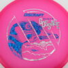 Aaron Gossage Cryztal Glo Zone - pink - blue-pebbles - discraft-silver - puddle-top - neutral - 173-174g - 176-4g