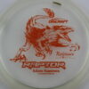 Adam Hammes LE Raptor - clear - orange - neutral - somewhat-stiff - 173-174g - 175-5g