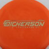 Chris Dickerson CT Challenger OS - orange - gold - pretty-flat - pretty-stiff - 173-174g - 173-6g