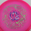 Uli CryZtal Two Foil Zone - pink - pink-roses - teal - puddle-top - neutral - 173-174g - 176-8g