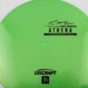 Paul McBeth Titanium Ti Athena - green - black - somewhat-flat - neutral - 167-169g - 171-0g