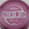 Paul McBeth & Corey Ellis Z Glo Metallic Zeus Collaboration - pink - white - somewhat-flat - neutral - 173-174g - 175-6g