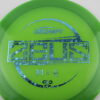 Paul McBeth & Corey Ellis Z Glo Metallic Zeus Collaboration - green - blue-snowflakes - somewhat-flat - neutral - 173-174g - 175-1g